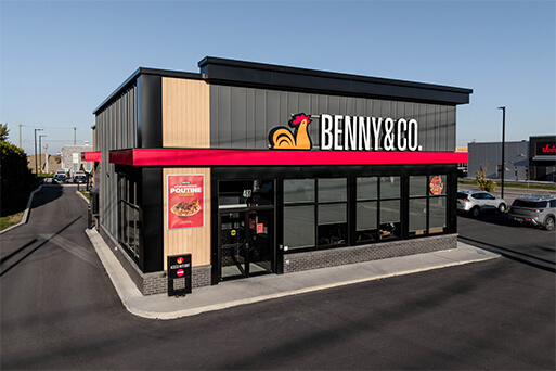projets commercial Benny&Co